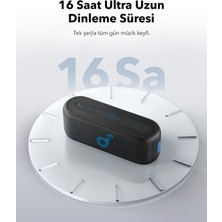 Anker Soundcore Select 2 S Kablosuz Bluetooth Hoparlör - 16 Saat Çalma Süresi - IPX7 - Siyah - A3171 (Anker Türkiye Garantili)