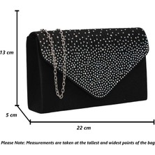 Jermyn Bayan Zarf Tarzı Çanta Clutch Siyah (Yurt Dışından)