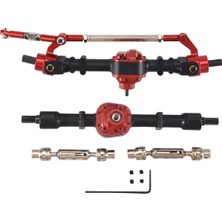 Bearrt Metal Ön ve Arka Köprü Aks Tahrik Mili ile Mn D90 D91 D96 D99S Mn-90 MN99S 1/12 Rc Araba Yükseltme Parçaları, 1 (Yurt Dışından)