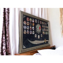 Hediye Doldur Osmanlı Padişahları Kılıçlı Tablo