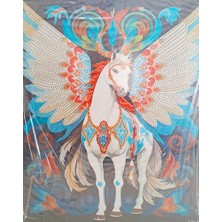 Elka 5d Elmas Taş Işleme Kiti 27 x 33 cm Unicorn Desen