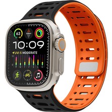 Apple Watch Ultra / Watch Ultra 2 49MM Uyumlu Kordon Yumuşak Soft Silikon Kayış Kordon