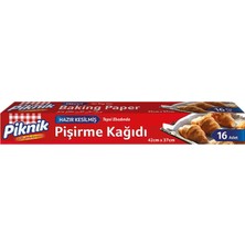 Piknik Pişirme Kağıdı Kesilmiş 42X37 cm 16 Lı x 4 Adet