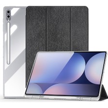 Digital Computer Home Samsung Galaxy Tab S10 Ultra/s9 Ultra/s8 Ultra Kılıf Tpu+Pc+Deri Şeffaf Tablet Kılıfı- (Yurt Dışından)