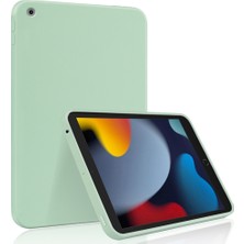 Digital Computer Home iPad 10.2(2021)/(2020)/(2019)YUMUŞAK Sıvı Silikon Tampon Slim Fit Darbeye Dayanıklı Koruyucu Telefon Kılıfı-Açık  (Yurt Dışından)