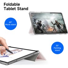 Digital Computer Home Samsung Galaxy Tab A9+ Kılıfı Otomatik Uyandırma/uyku Tpu+ Pc+ Deri Şeffaf Tablet Kılıfı- (Yurt Dışından)