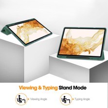 Digital Computer Home Samsung Galaxy Tab S10+STANDLI Kılıf Şok Emici Deri Tablet Kılıfı Kalem Yuvalı-Imsı  (Yurt Dışından)