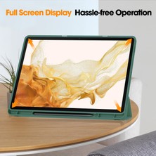 Digital Computer Home Samsung Galaxy Tab S10+STANDLI Kılıf Şok Emici Deri Tablet Kılıfı Kalem Yuvalı-Imsı  (Yurt Dışından)