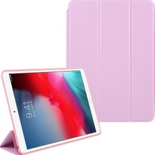 Digital Computer Home iPad 10.2(2021)/(2020)/(2019)-  Pu Deri Üç Katlı Folyo Darbeye Dayanıklı Stand Kılıfı (Yurt Dışından)