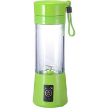 Mirror32 Elektrikli Meyve Sıkacağı Blender Taşınabilir El USB Kişisel Süt Smoothie Maker Mikser Bardak Ev Piknik Ofis Için, Yeşil (Yurt Dışından)