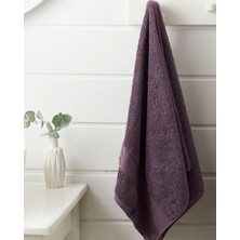 English Home Pure Basic Pamuk Banyo Havlusu 70X140 cm Koyu Mor