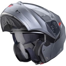 Caberg Duke x Çeneden Açılır Kask Pinlock (Gun Metal)