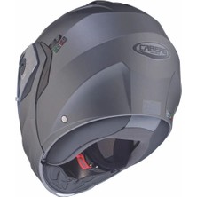 Caberg Duke x Çeneden Açılır Kask Pinlock (Gun Metal)