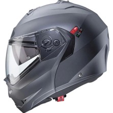 Caberg Duke x Çeneden Açılır Kask Pinlock (Gun Metal)