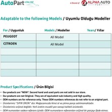 Alpha Auto Part Peugeot , Citroen Için Araba Kapı Kilit Motoru