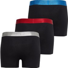BLACKSPADE 9470 ERKEK MODERN BASİC 3 LÜ SİYAH-306 BOXER