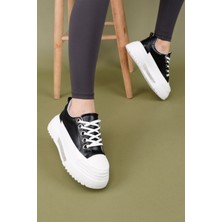 Getcho Vadese Kadın Siyah Spor Ayakkabı