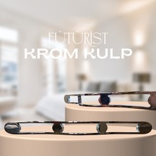 Marca Fütürist Krom Kulp - 238 MC04  (256 Mm)