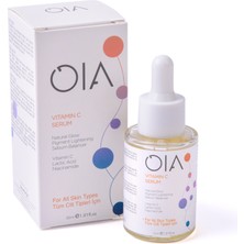 OIA C Vitamini Aydınlatıcı Serum 30 ml | Leke Karşıtı Cilt Tonu Eşitleyici | Niacinamide