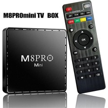 M8 Pro L'edoren M8PRO Mini 2.4g 10K Ultra Hd 64 GB Tv Box + Game Box Android 12.1 Tv + Oyun Konsolu 2in1