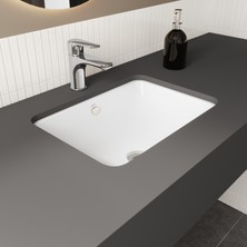 VitrA S20 5474B003-0618 Tezgah Altı Lavabo, 43 cm, Beyaz
