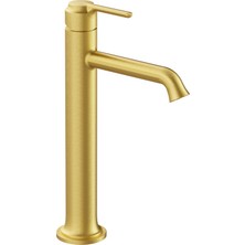 VitrA Origin Classic A4288225 Çanak Lavabo Bataryası, Fırçalı Altın
