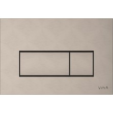 VitrA Root Square 740-2325 Kumanda Paneli, Fırçalı Nikel