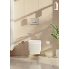 VitrA Root Square 740-2325 Kumanda Paneli, Fırçalı Nikel