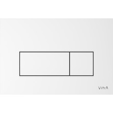 VitrA Root Square 740-2300 Kumanda Paneli, Parlak Beyaz