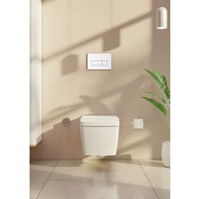 VitrA Root Square 740-2300 Kumanda Paneli, Parlak Beyaz