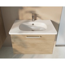 VitrA Root Round A42722 Lavabo Bataryası (Sifon Kumandalı), Krom