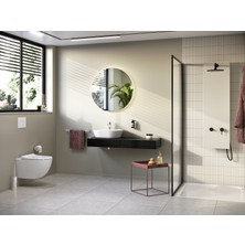 VitrA Root Round A42722 Lavabo Bataryası (Sifon Kumandalı), Krom