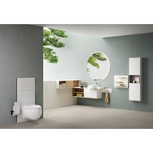 VitrA Voyage A4479857 İkili Askı, Beyaz - Krom