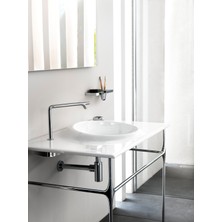 VitrA İstanbul A42304 Lavabo Bataryası, 2 Delikli Lavabolar için, Krom