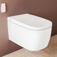 VitrA V-Care Comfort 5674B403-6194 Akıllı Klozet, 60 cm, Beyaz