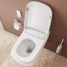VitrA V-Care Comfort 5674B403-6194 Akıllı Klozet, 60 cm, Beyaz