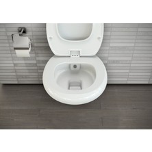 VitrA İstanbul 4518B403-0090 Rim-ex Asma Klozet, VitrA Clean, 52 cm, Beyaz