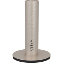 VitrA Origin A4489634 Tekli Diş Fırçalığı, Yerden, Fırçalı Nikel