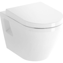 VitrA Integra Round 7062L003-0850 Rim-ex Asma Klozet, 54 cm, Beyaz