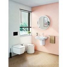 VitrA Origin A4489336 Tuvalet Fırçalığı, Yerden, Mat Siyah
