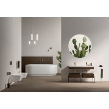 VitrA Suit A4283239 Ankastre El Duşu Çıkışı, Parlak Siyah