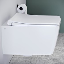 VitrA Origin A4488736 Tuvalet Kağıtlığı, Mat Siyah