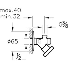 Artema A45236 Filtreli Ara Musluk, Krom