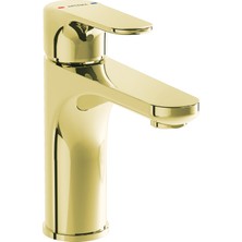Artema Root Round A4270674 Yüksek Lavabo Bataryası, Soft Altın