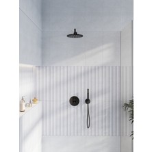 VitrA Origin A4262536 Ankastre El Duşu Çıkışı, Mat Siyah