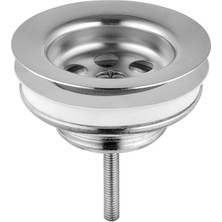 VitrA A45137 Yuvarlak Lavabo Süzgeci, Sabit, Krom