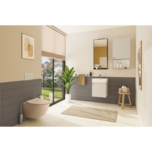 VitrA Flo S A42593 Lavabo Bataryası Yüksek, Uzun Çıkış Ucu, Krom