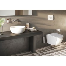 VitrA Outline 5992B403-0016 Yuvarlak Lavabo, VitrA Clean, 40 cm, Beyaz