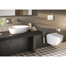 VitrA Outline 5991B403-0016 Asimetrik Lavabo, VitrA Clean, 56 cm, Beyaz