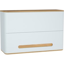 VitrA Sento 60885 Üst Dolap, 105 cm, Mat Beyaz